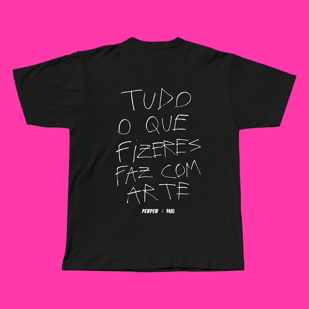 T-shirt PEW PEW x PAKI 25, costas