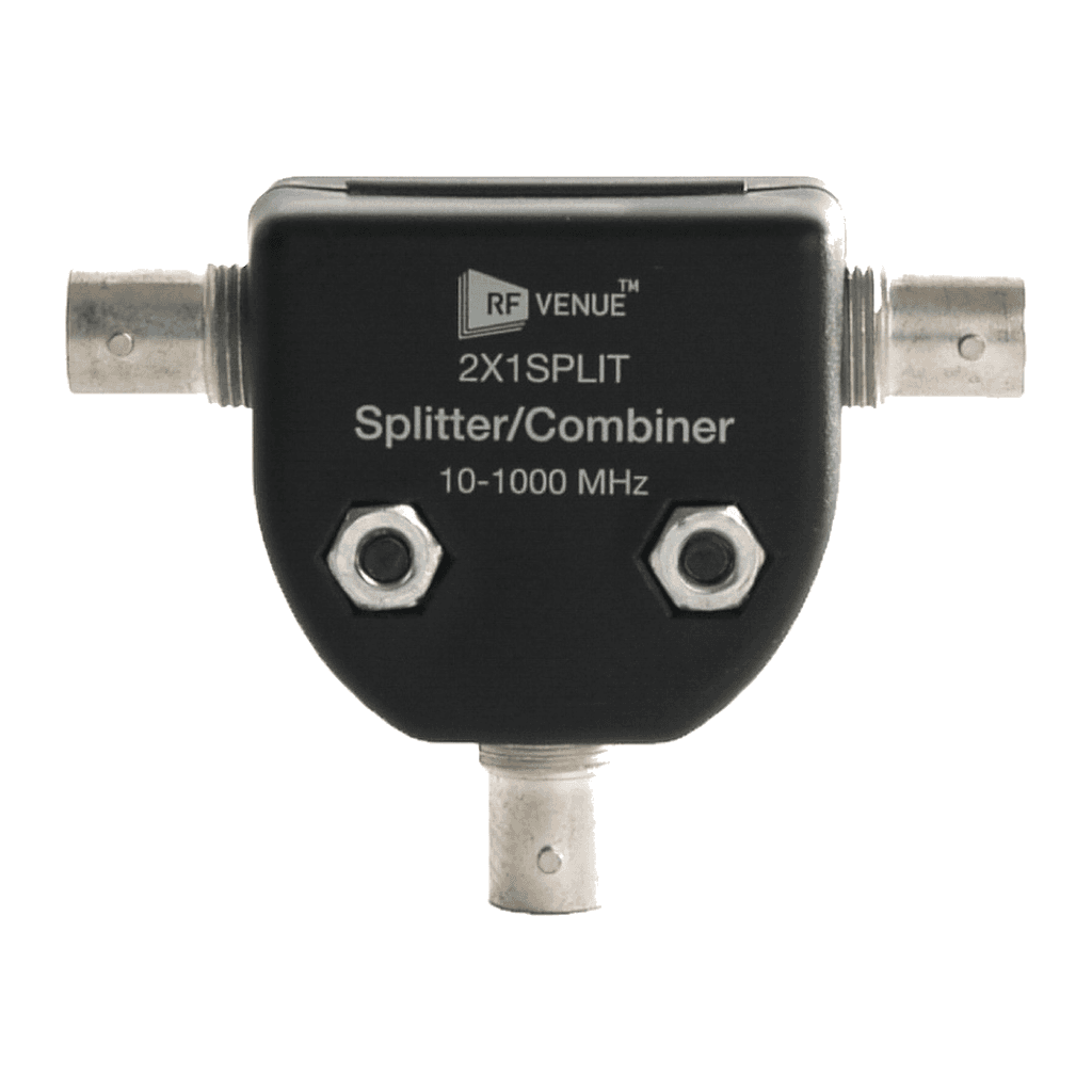 RF Venue 2x1 Split Passive Antenna Splitter