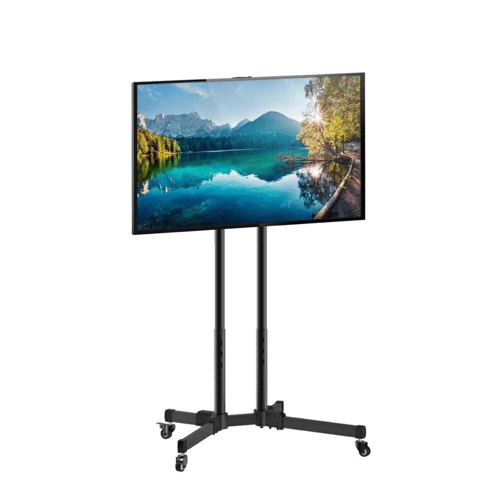 Mobile TV Stand on Wheels (up to 60")