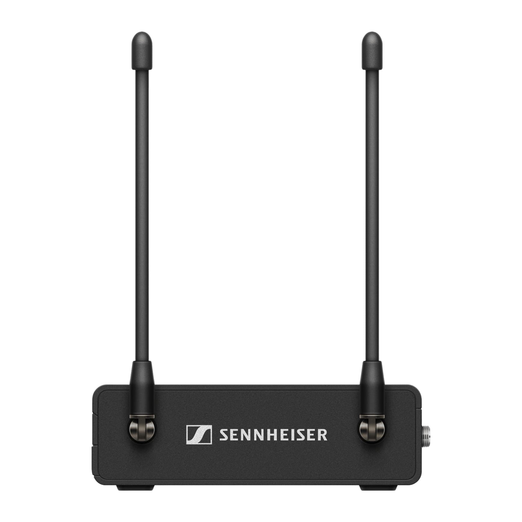 Sennheiser EW-DP EK receiver rear view with its two antennas
