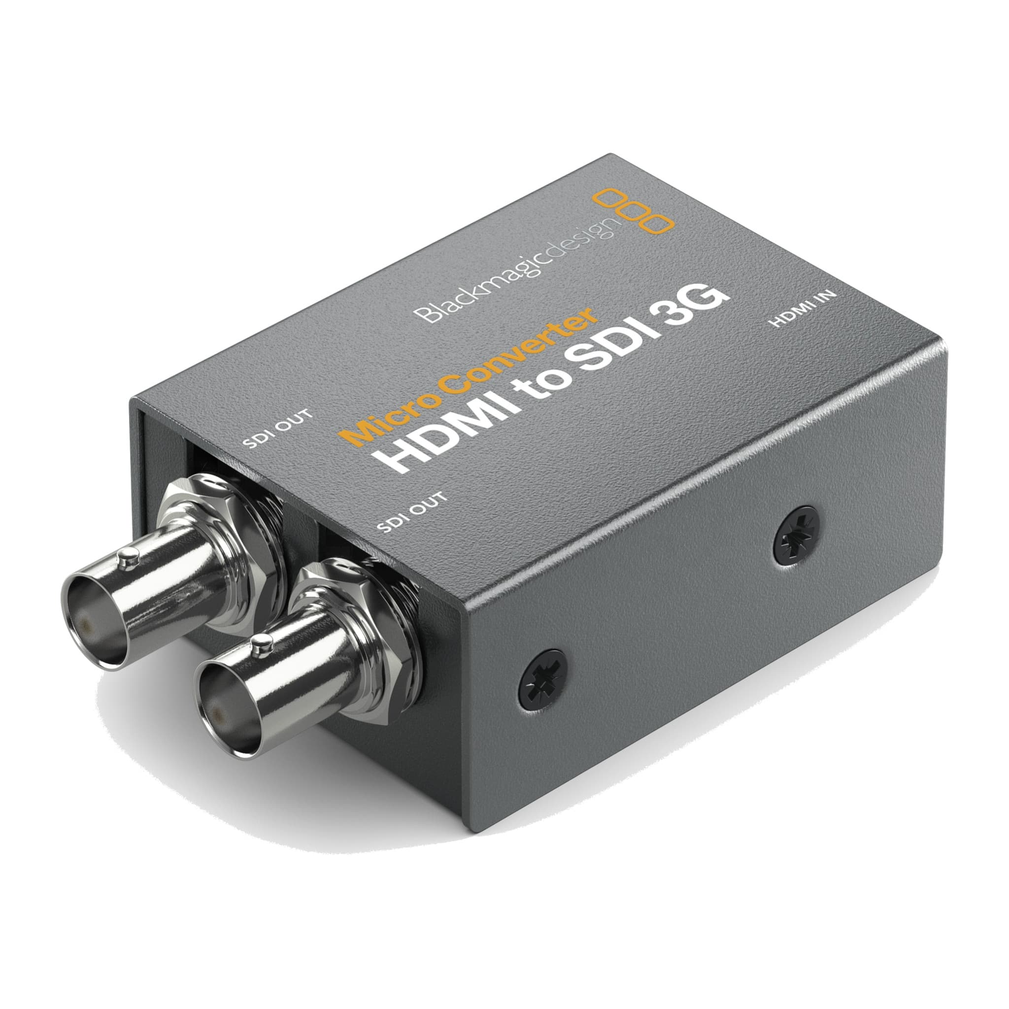 Micro Converter HDMI to SDI 3G showing its two SDI output BNC connectors