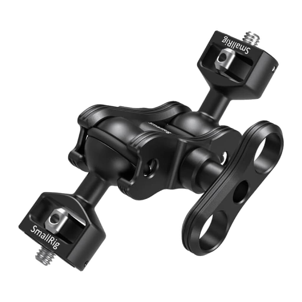 SmallRig magic arm, three-quarter view with the central thumb lever