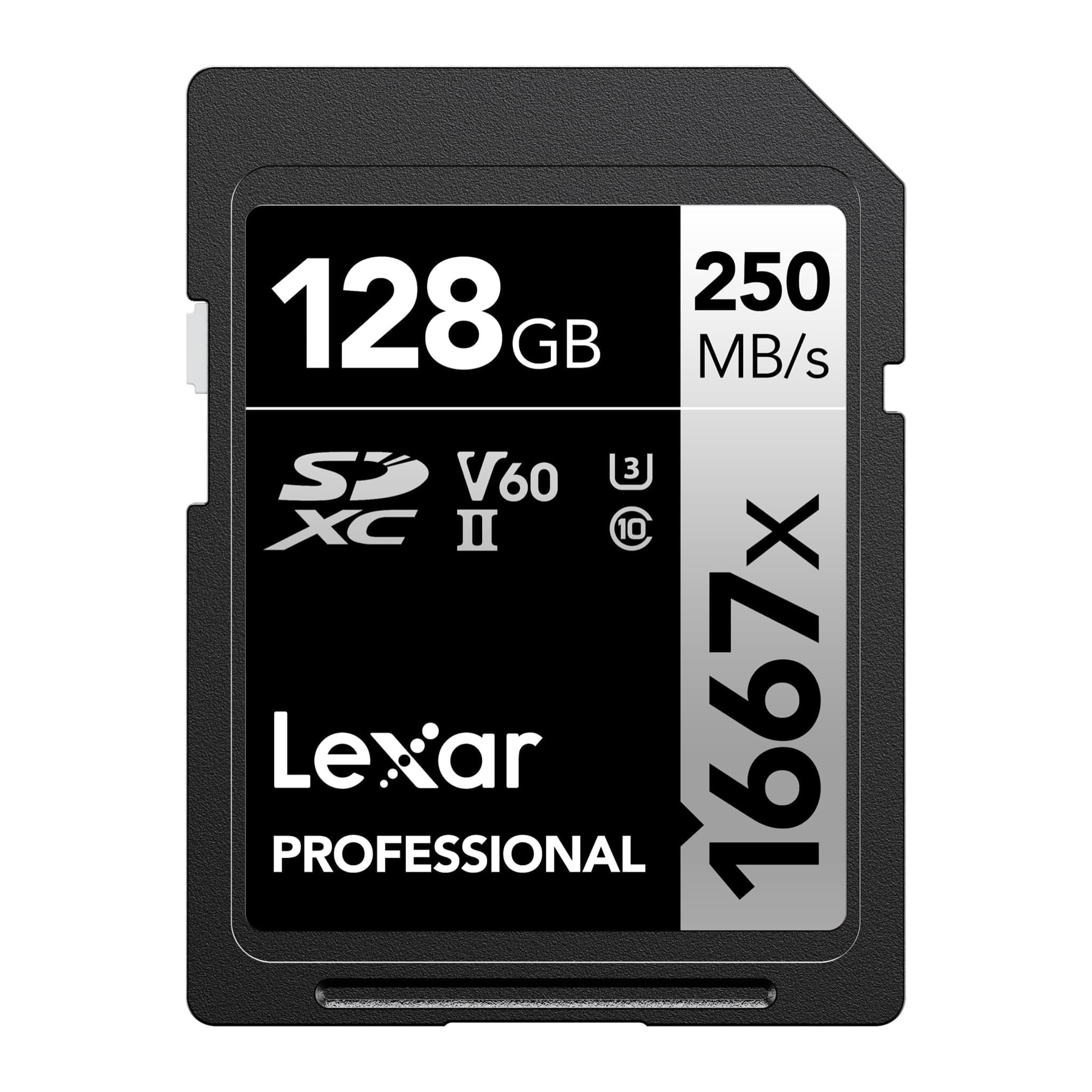 Lexar Professional 1667x SDXC UHS-II 128GB