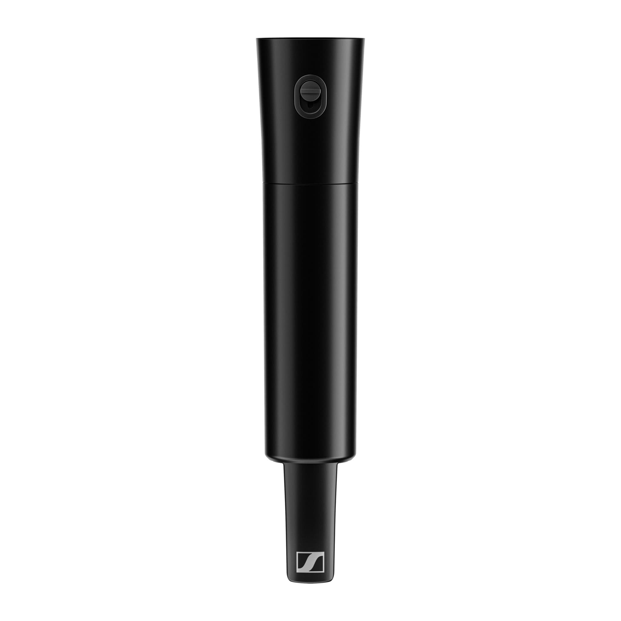 Sennheiser EW-DX SKM-S handheld body without capsule, showing the mute switch