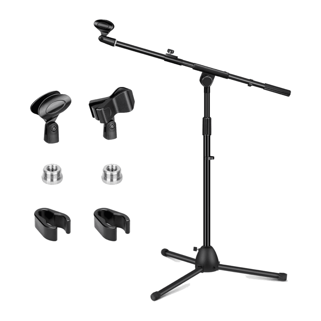Tripod Microphone Stand with Boom