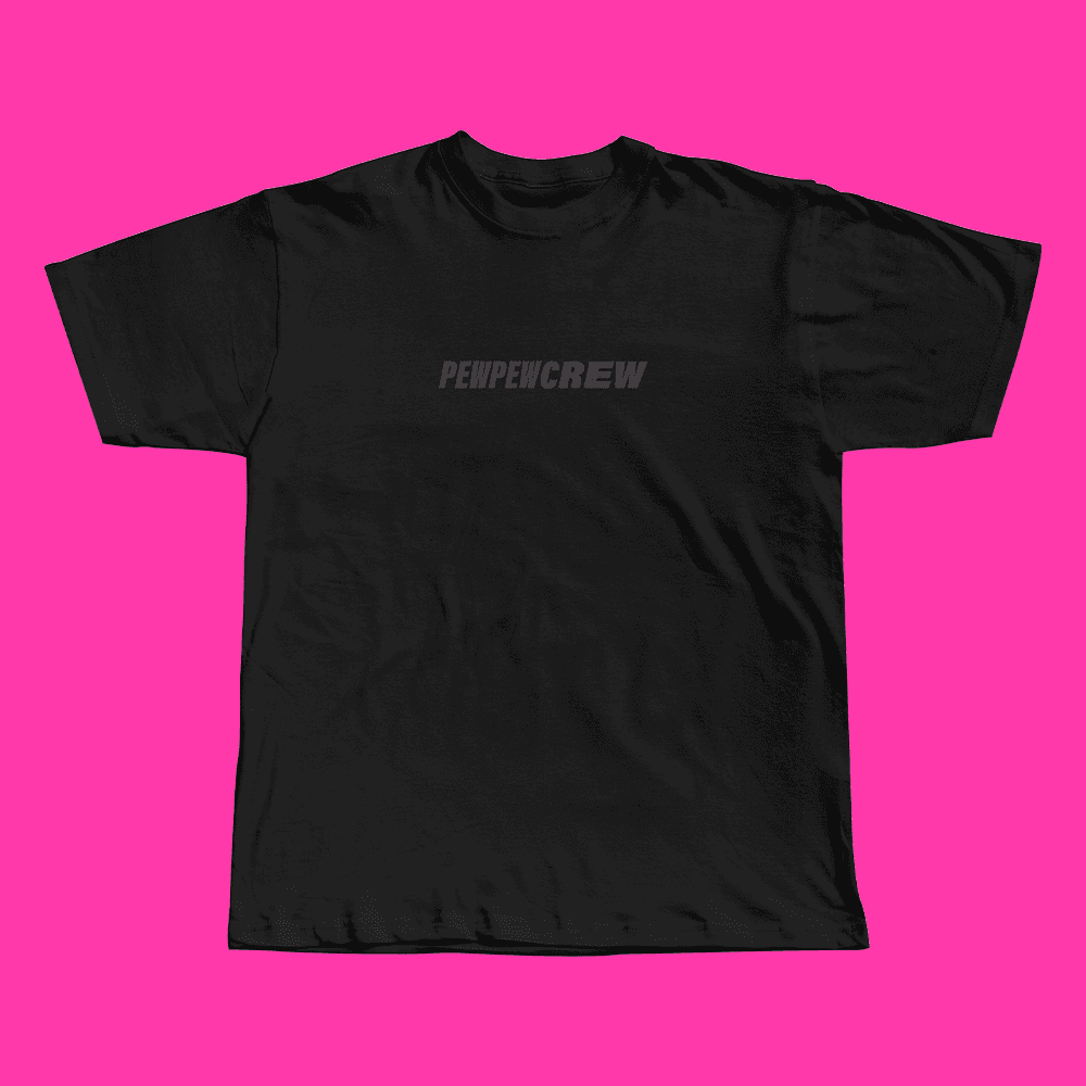 T-shirt PEW PEW V6, front