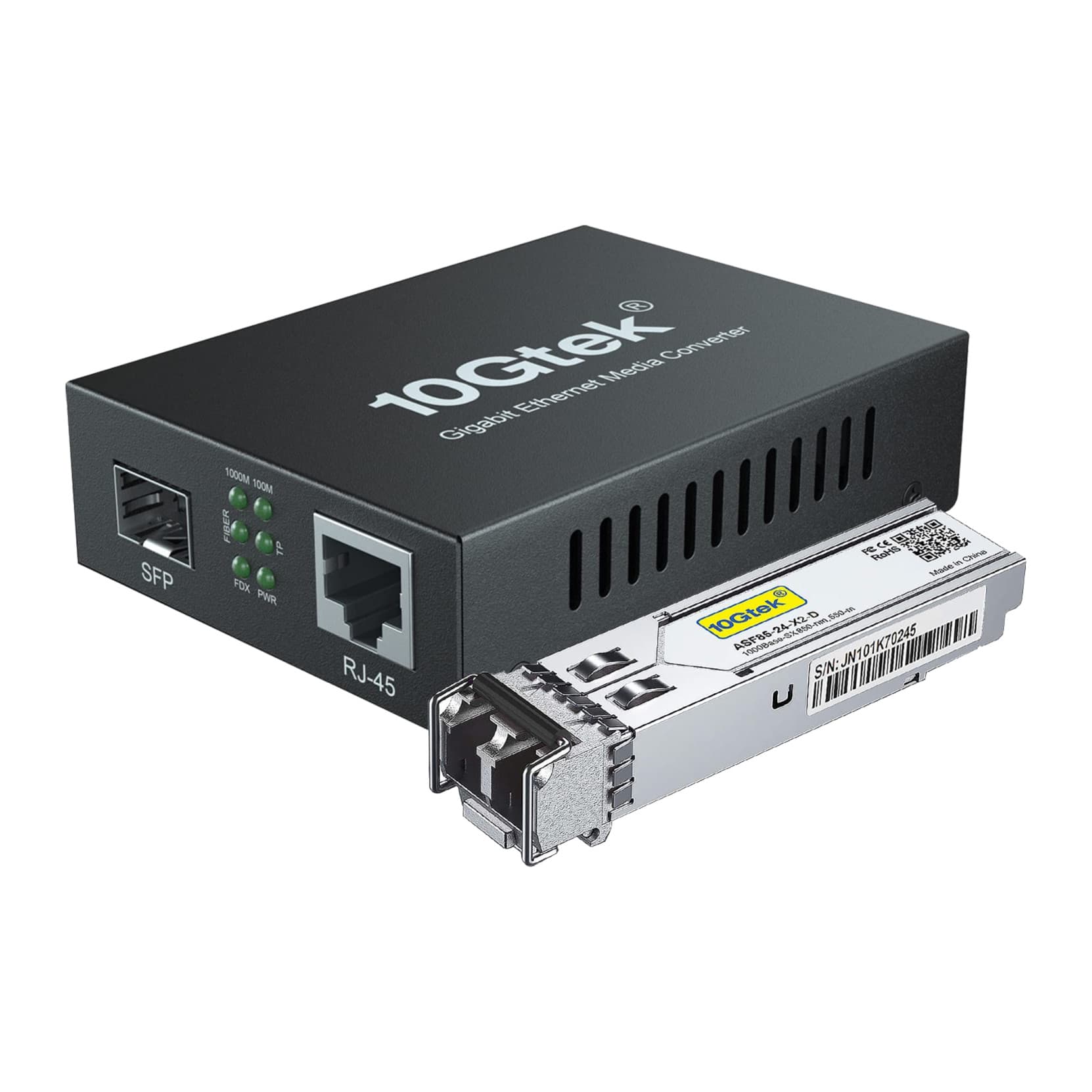 10Gtek G0101-SFP Gigabit SFP Media Converter