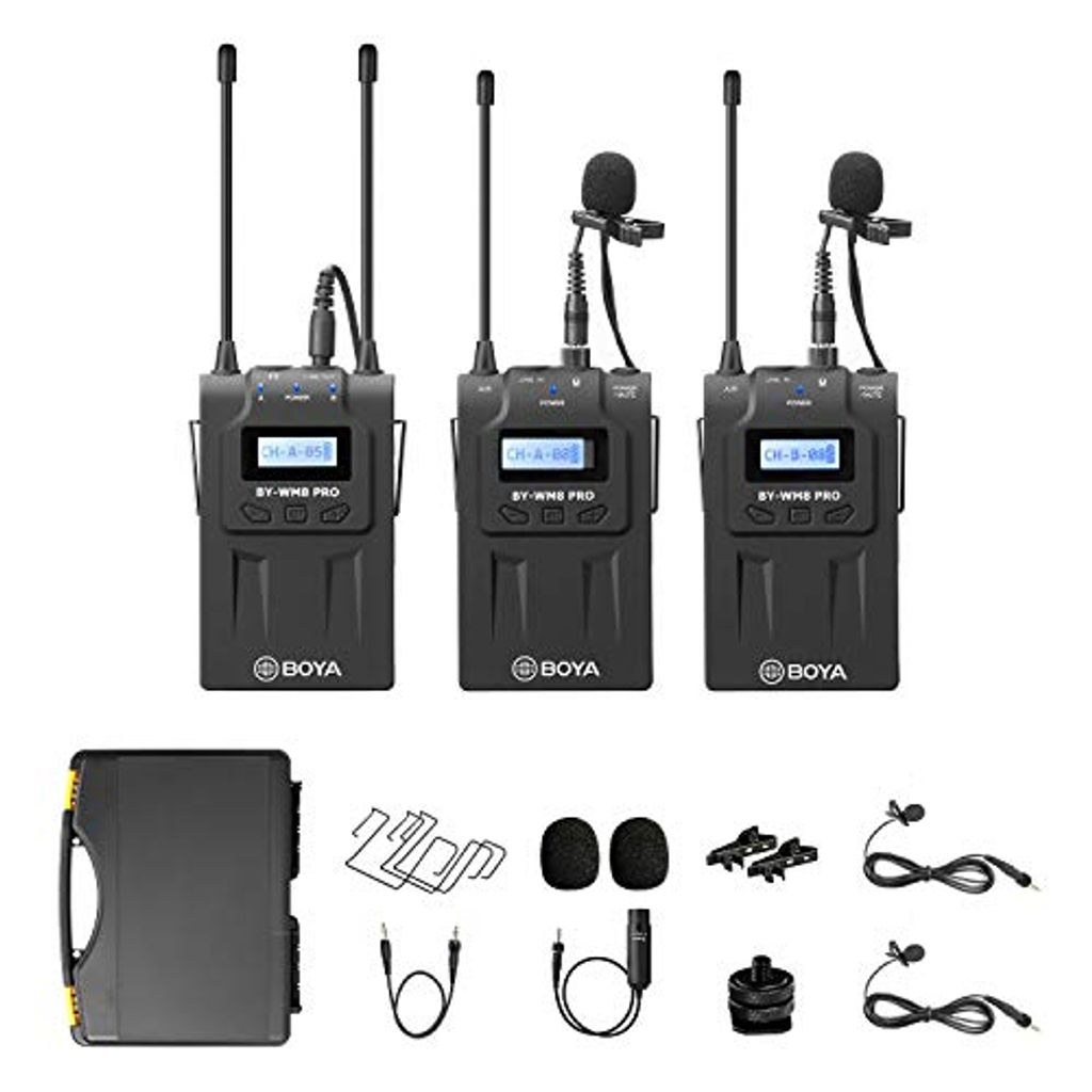 BOYA BY-WM8 Pro Wireless Microphone Kit