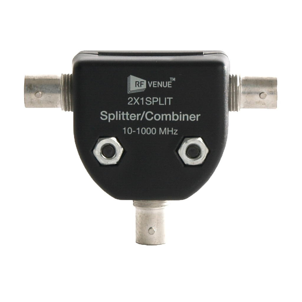 RF Venue 2x1 Split Passive Antenna Splitter, 1