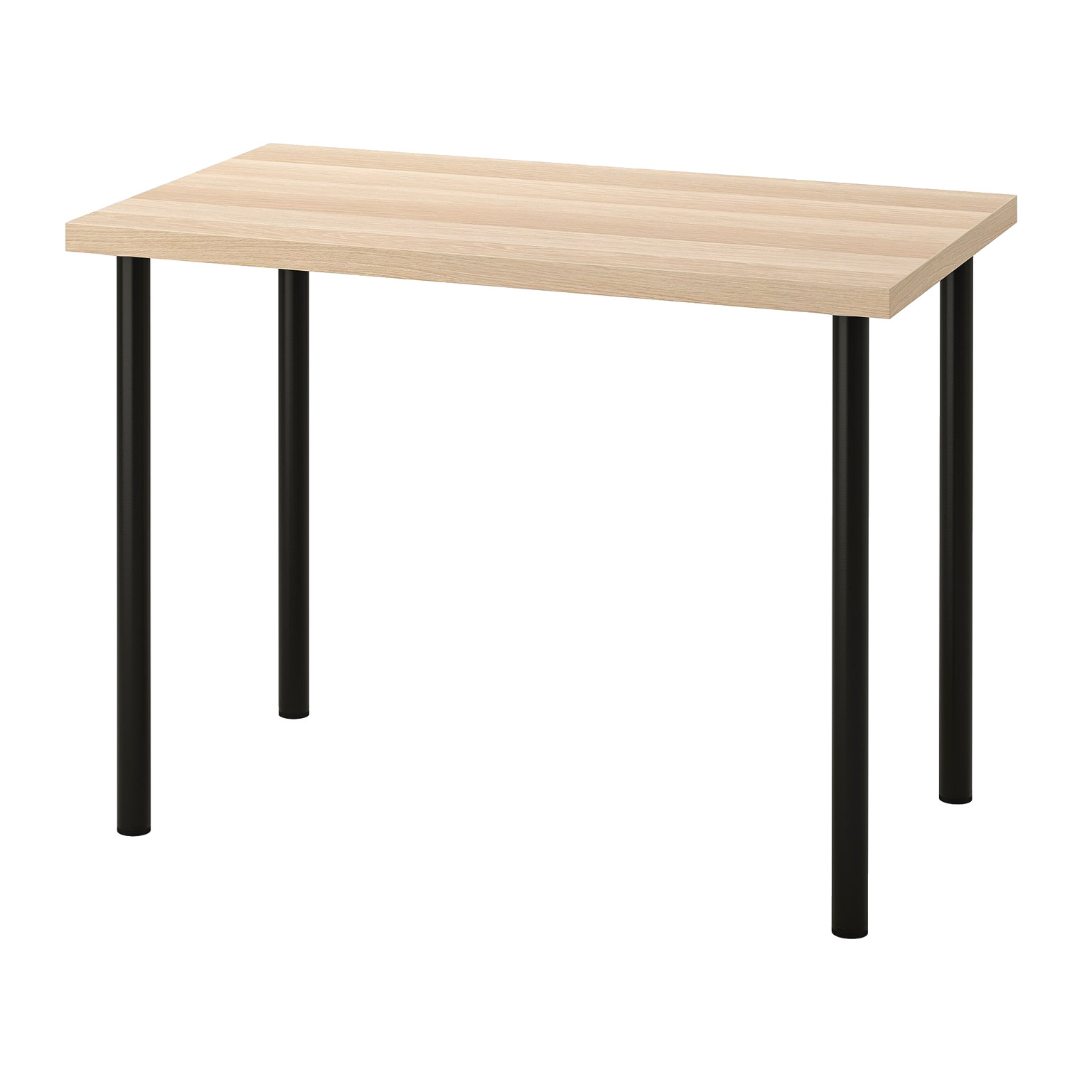 IKEA LINNMON / ADILS Table 100x60 (White Oak Effect), 1