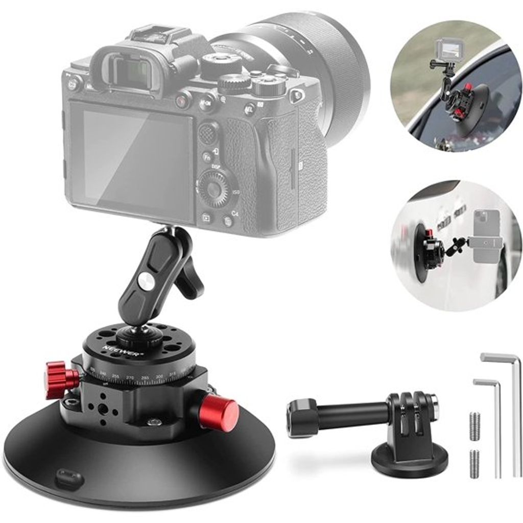 Neewer CA013 Suction Cup Camera Mount, 1