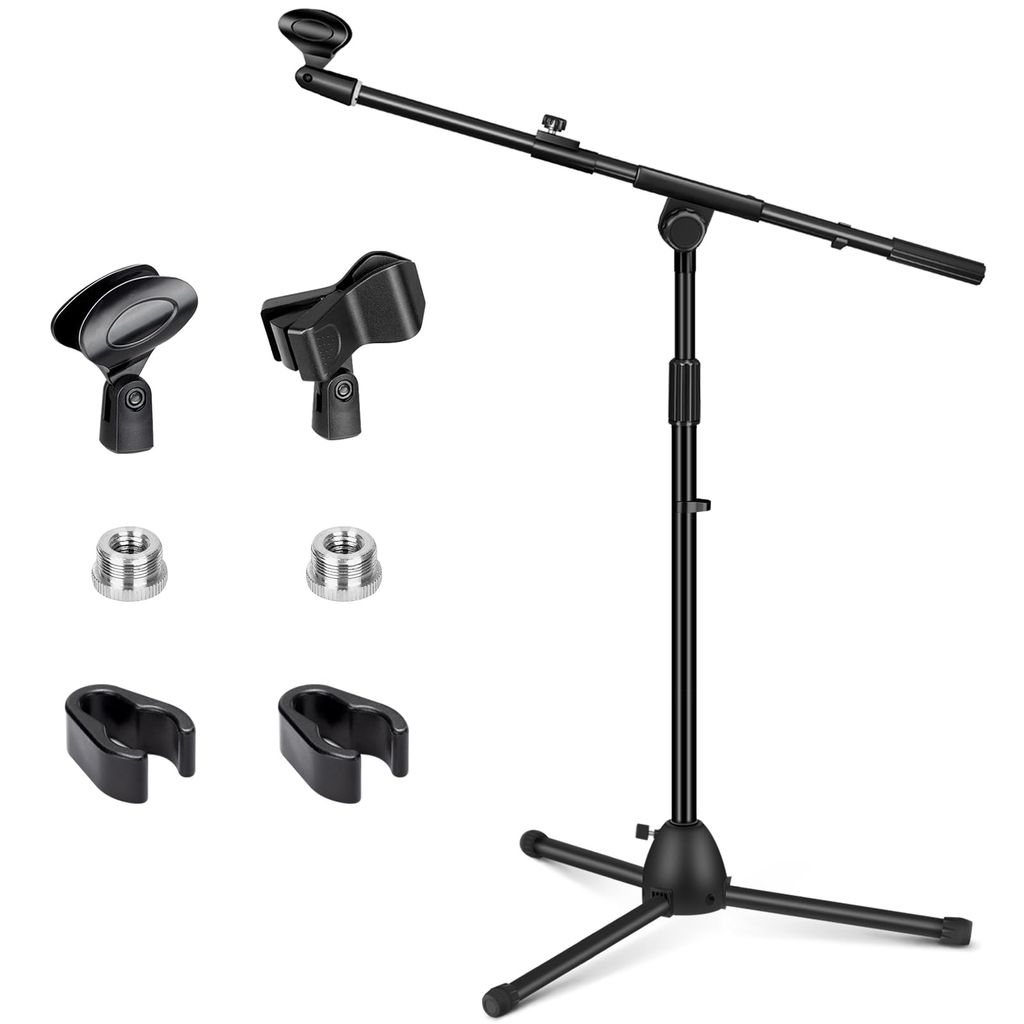 Tripod Microphone Stand with Boom, 1