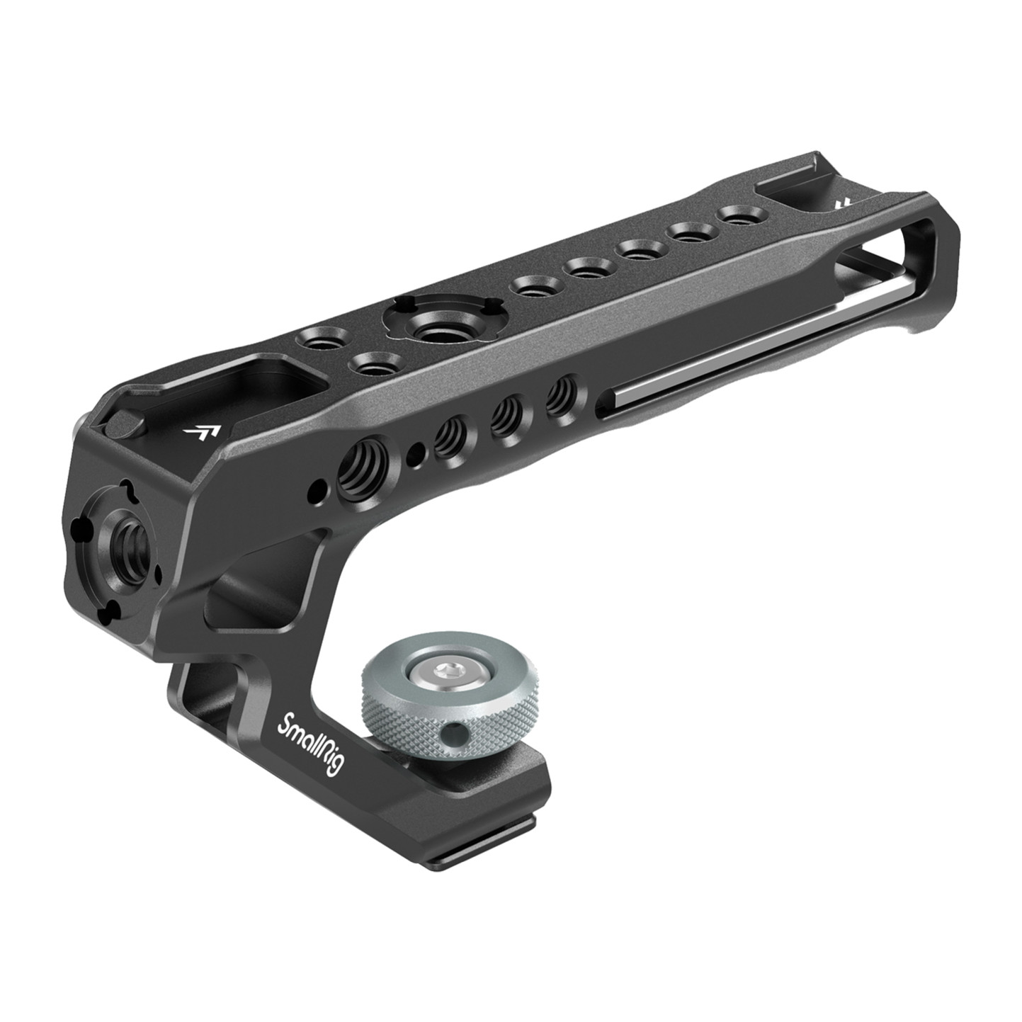 SmallRig top handle with cold shoe 2094C, threaded holes and knurled thumbscrew mount