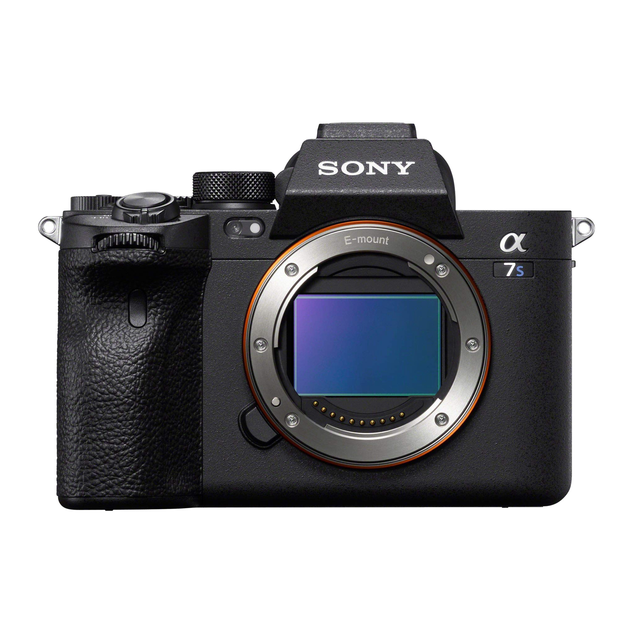 Sony A7S III (ILCE-7SM3) body, front view with E-mount and full-frame sensor